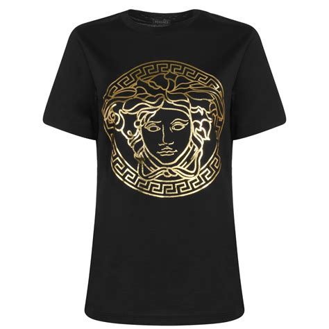 black Versace Medusa t shirt